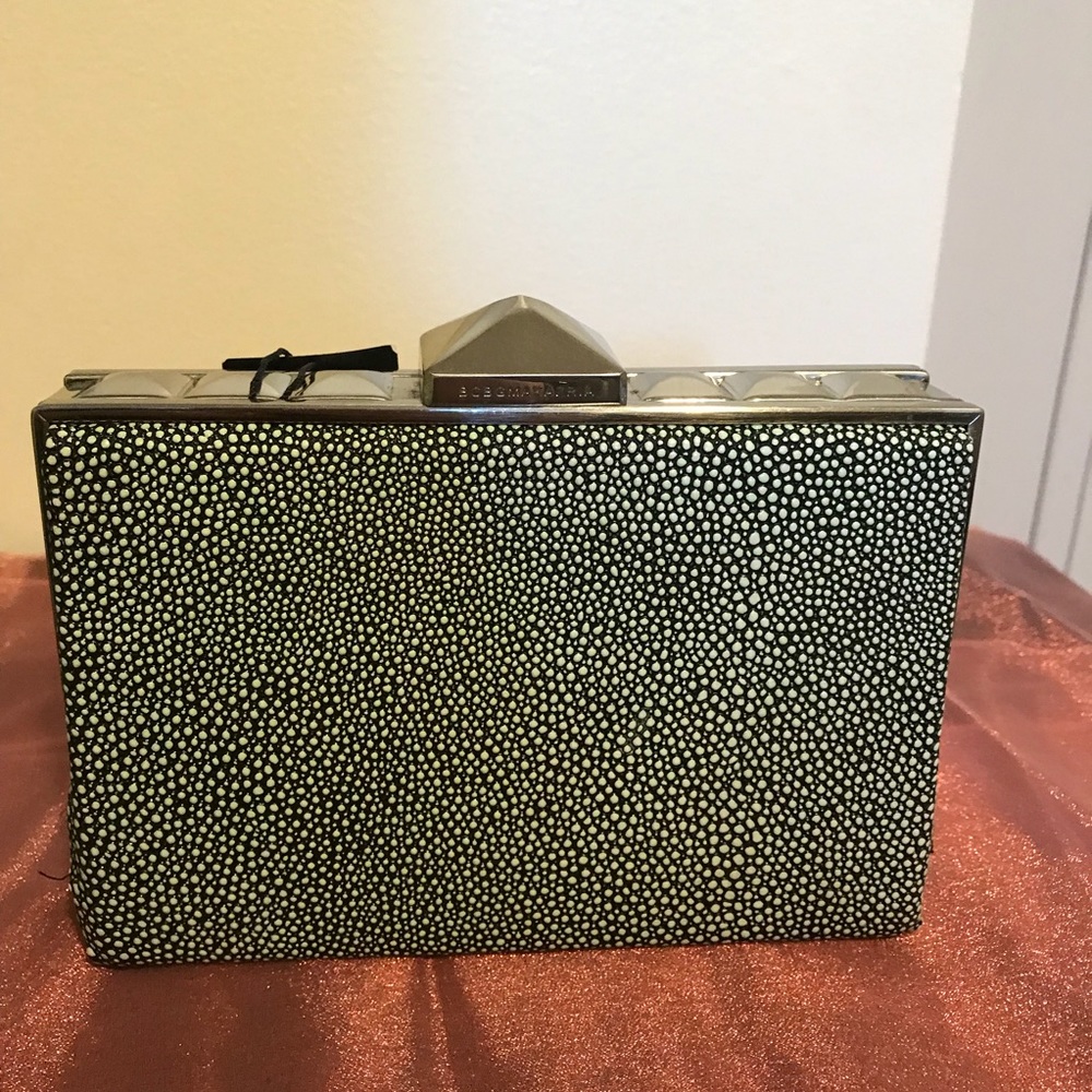 BCBGMaxAzria “Janis” Turquoise Clutch